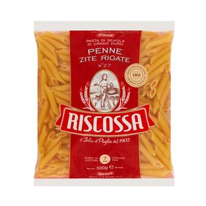 Riscossa Italian Penne Rigate Semolina Pasta 500g